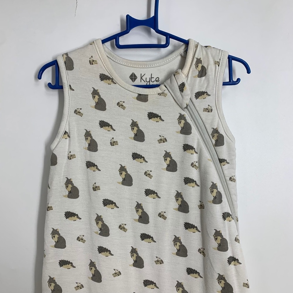 Kyte BABY Sleep Bag 1.0 Tog‎ Hedgehog Print 0-6 Months 10-16 lbs - Picture 4 of 13